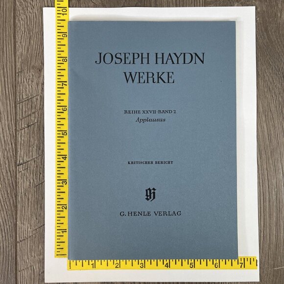 Joseph Haydn Werke Reihe XXVII Band 2 Applause - Picture 7 of 7